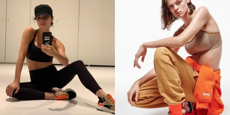 Victoria Beckham 本人已經等不及穿上自己的設計！這雙「襪套Dad Sneakers」應該快賣到缺貨了