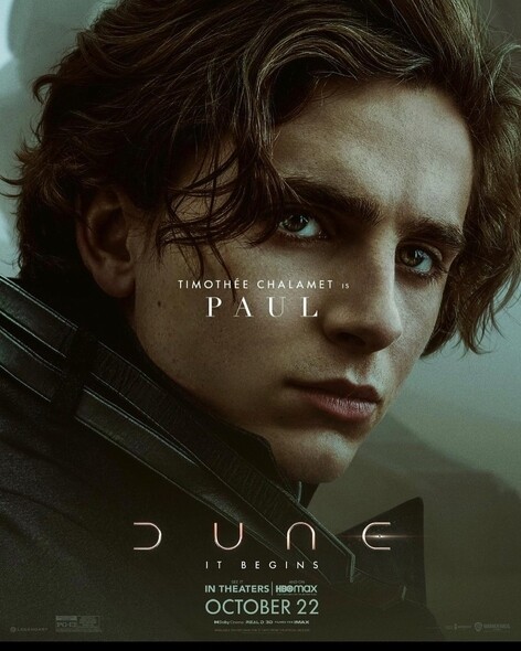 《沙丘瀚戰》改篇自同名美國經典科幻小說《Dune》,講述由Timothée Chalamet飾演的男主角 《沙丘瀚戰》改篇自同名美國經典科幻小說《Dune》,講述由Timothée Chalamet飾演的男主角