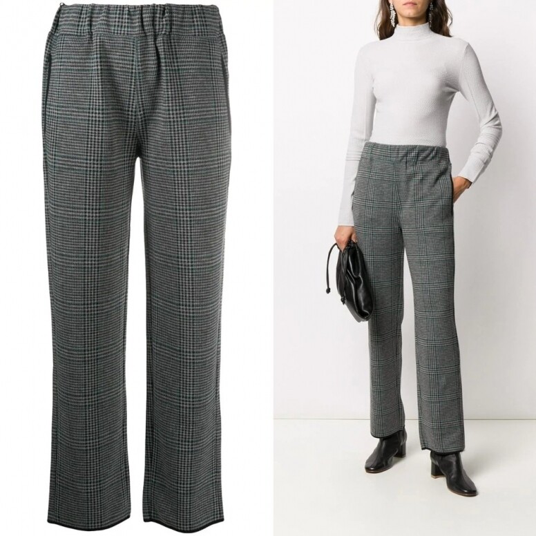 Emporio Armani Glen check trousers Emporio Armani Glen check trousers