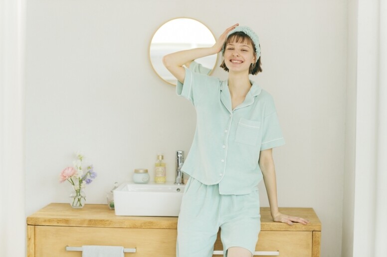 日本推出一日旋即售罄的GU冰涼薄荷家居服，加令夏日留在家中的日子