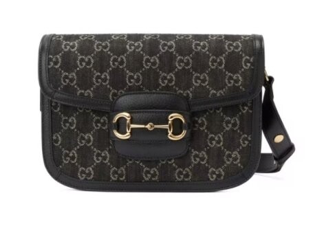 Gucci馬銜扣1955肩揹袋