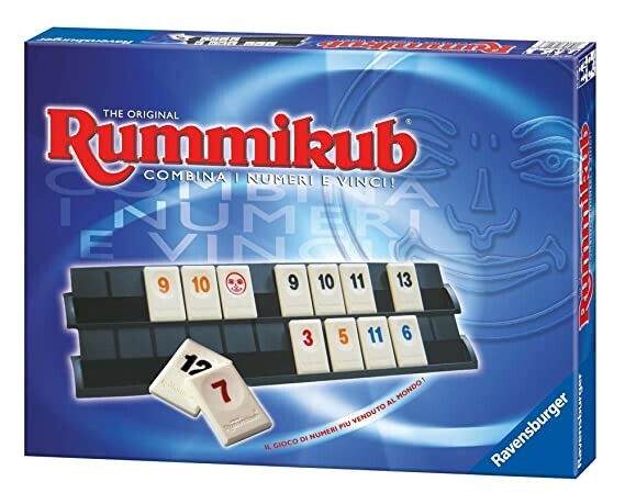 經典桌遊Rummikub有「以色列麻將」之稱，是接龍和麻將的混合版，主要考驗玩家對