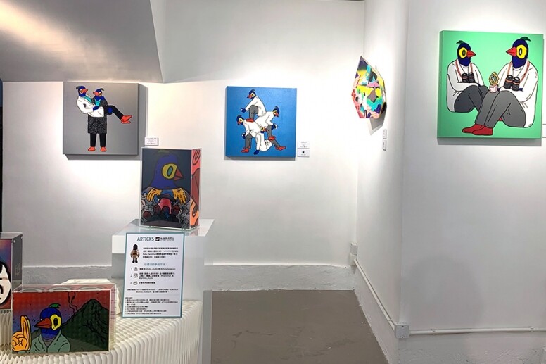 鸚鵡人登陸香港展期：即日至6月7日地址：上環太平山新街13A號13a