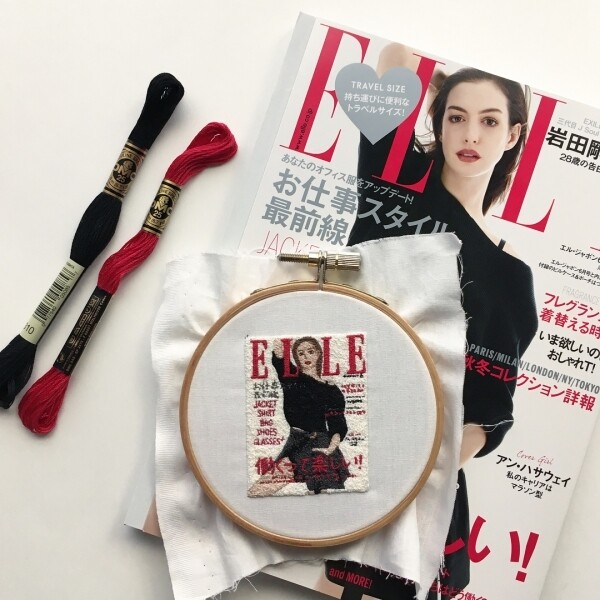 刺繡 藝術 embroidery art ipnot