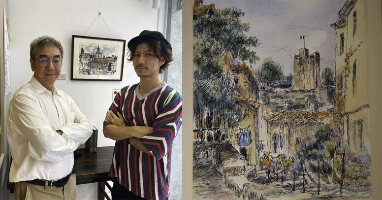 被譽為破天荒合作，陶傑X林夕的聯展「瞬間印記」，當中包含了陶傑的旅遊