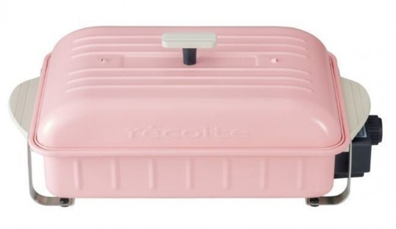 récolte 日式電熱鍋Home BBQ（櫻花粉色）