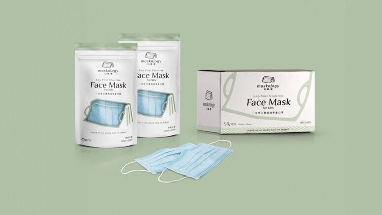 「Maskology口罩．學」由兩位港爸創辦，在香港生產和包裝，廠房無塵車間達「ISO14644-1 Class