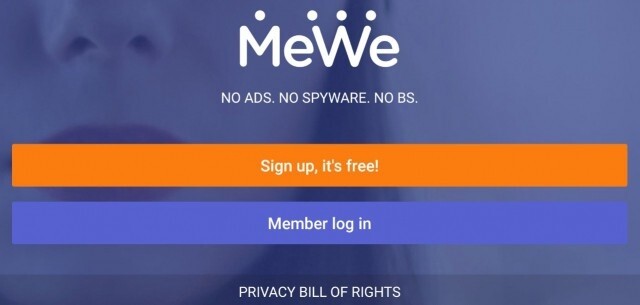 至於如何申請MeWe帳戶？做法非常簡單，只需到App Store下載其MeWe，就可以在登記