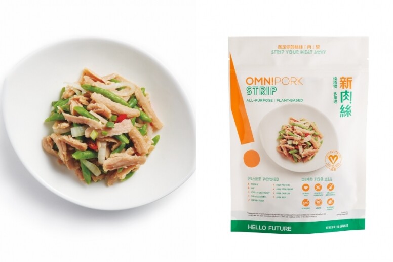 Green Common OmniPork Strip新肉絲