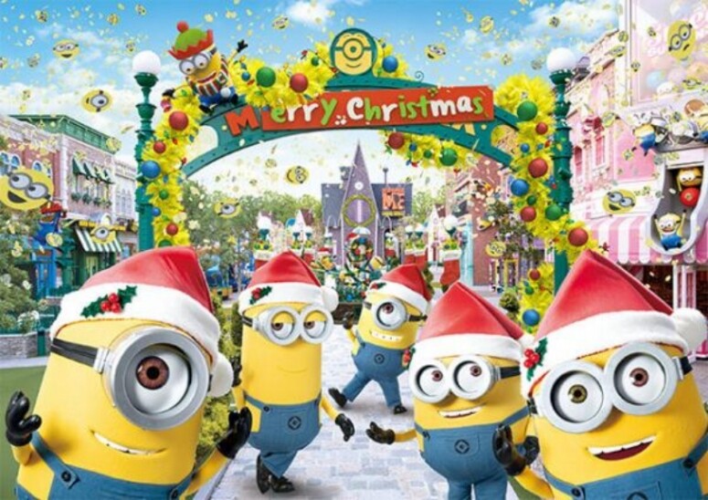 而Minions Park園區更有Yellow Christmas主題節目 而Minions Park園區更有Yellow Christmas主題節目