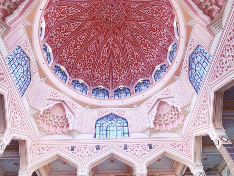 布特拉清真寺 Masjid Putra Travel pink places 粉紅色 打卡 景點