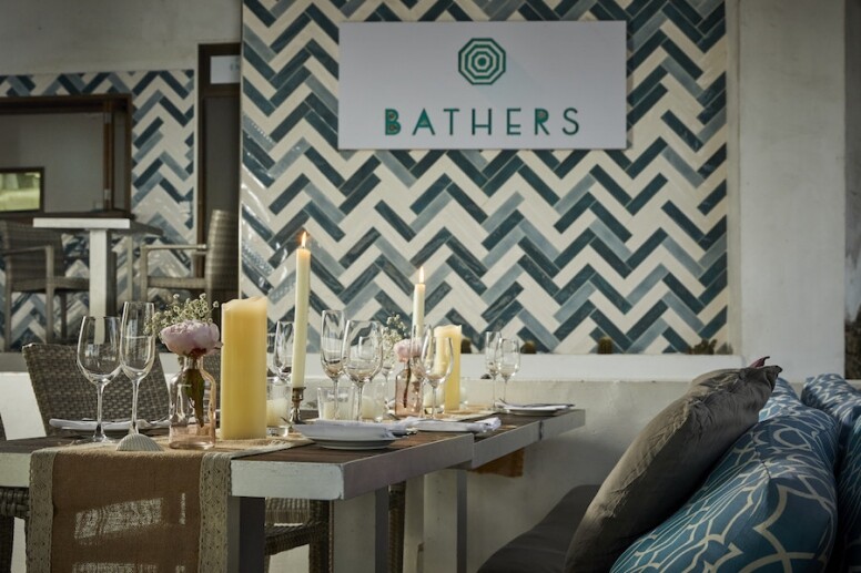Bathers Table Setting