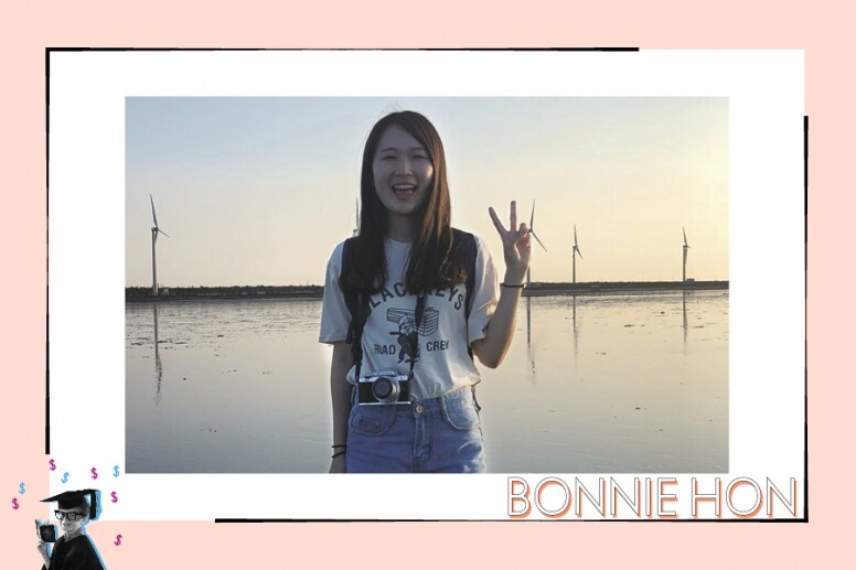 Bonnie Hon（剛畢業大學生，正在搵工）「我會看人工、一週工作幾多日，也看公司有否