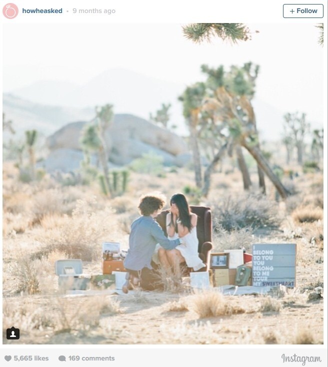 求婚, 結婚, Instagram