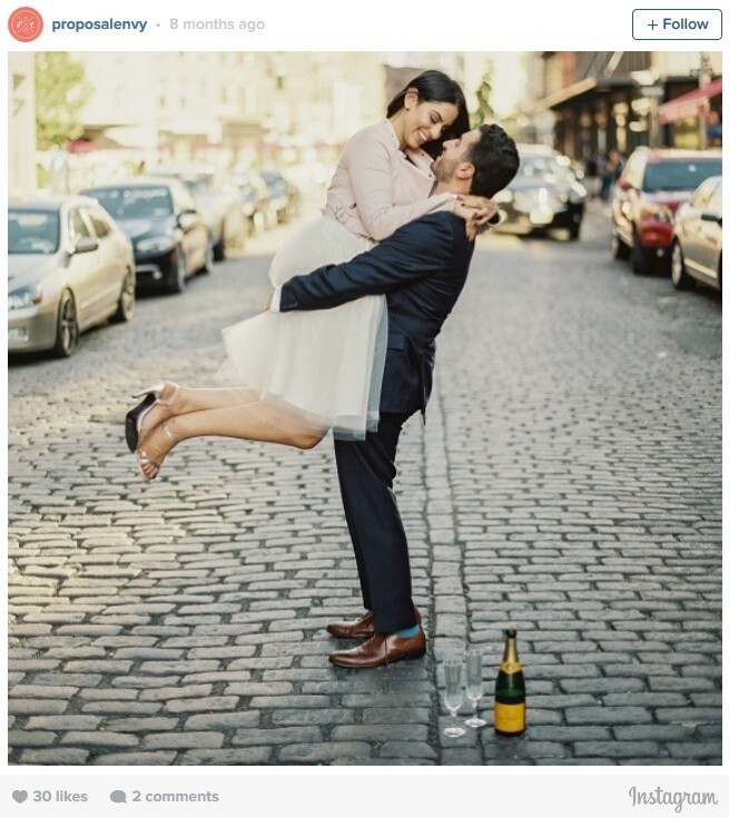 求婚, 結婚, Instagram