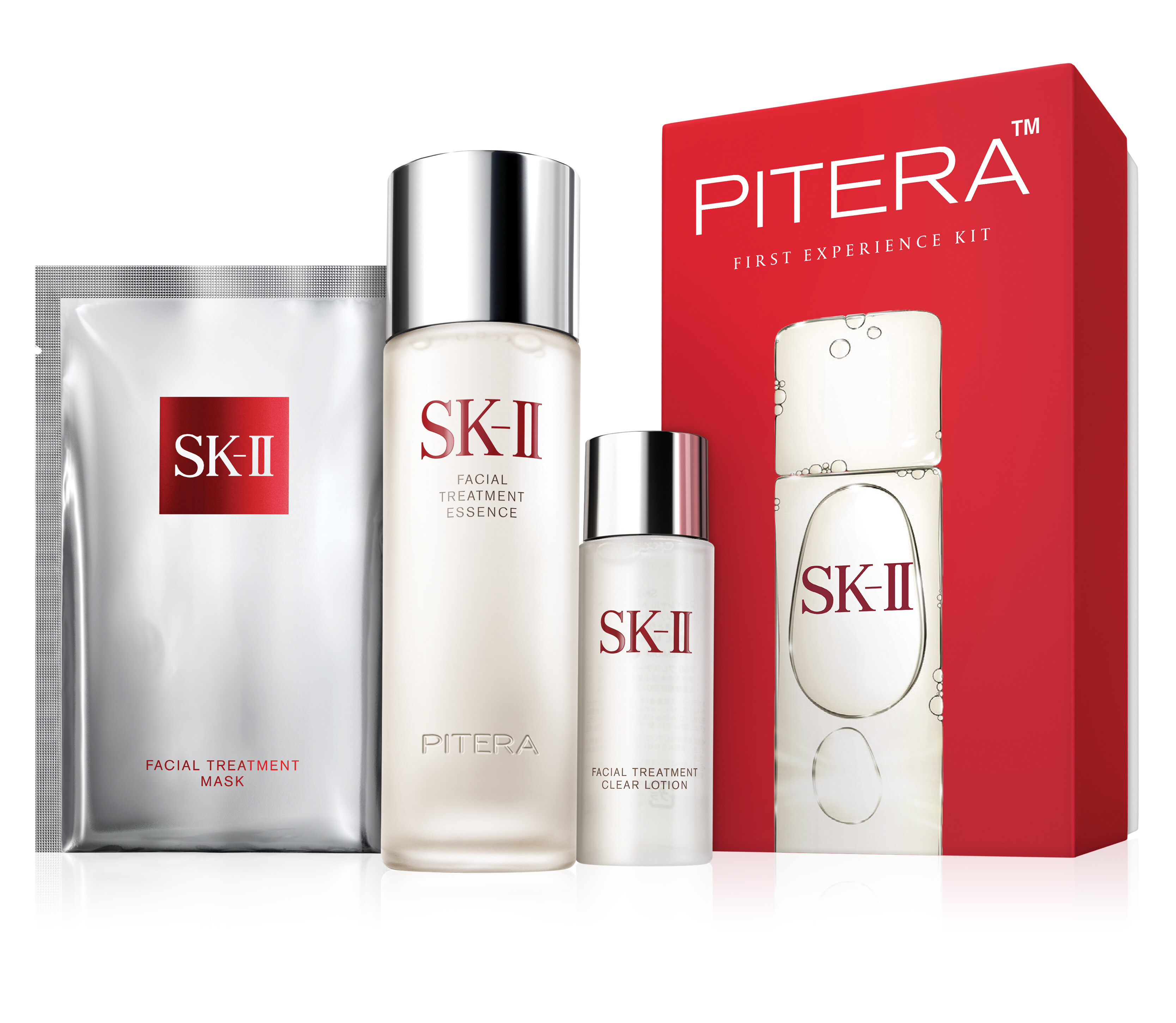 過年送禮贈自己一支SK-II 神仙水，讓神仙水中的經典成分PITERA™將你的肌膚「升級」，變得更剔透水潤吧！