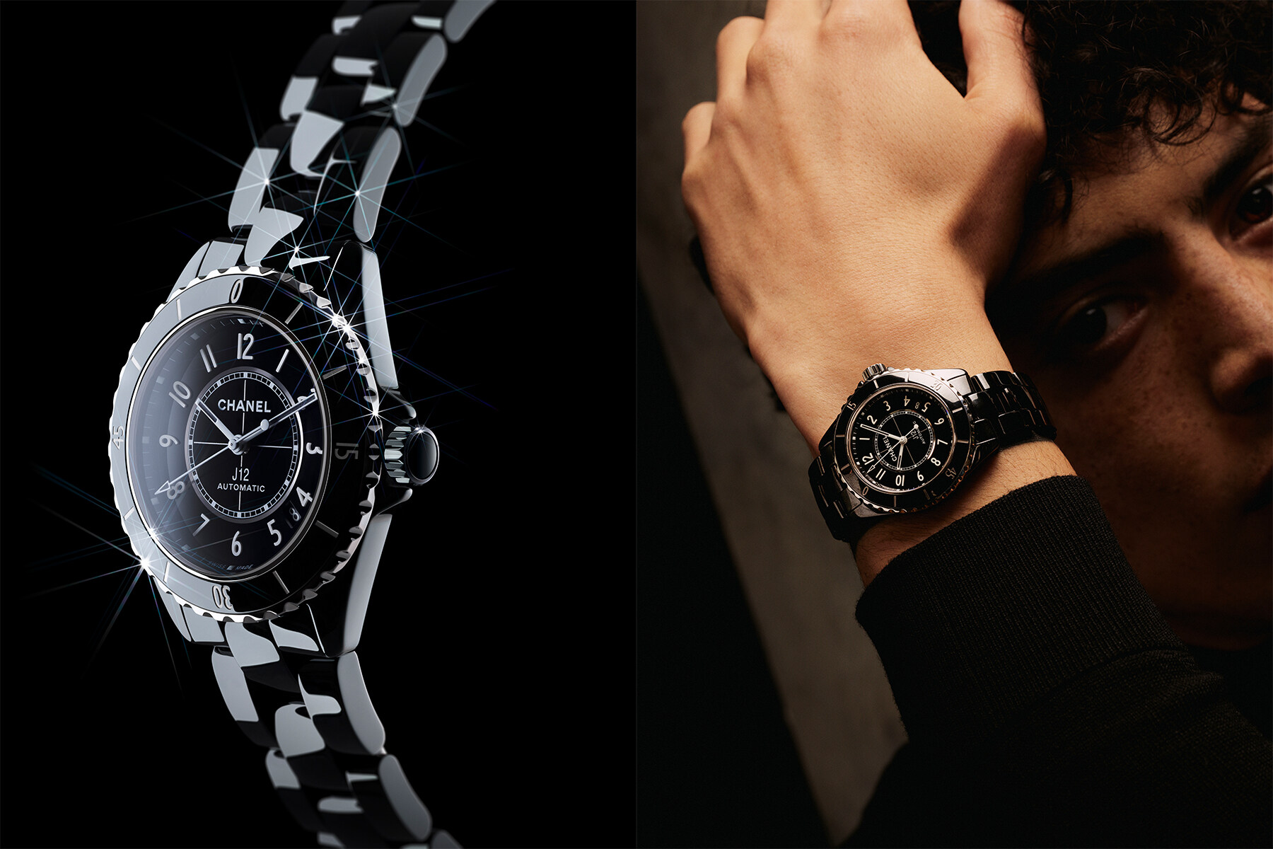 J12腕錶是CHANEL近年備受矚目的錶款，尤其是黑色陶瓷款式，高貴與時尚型