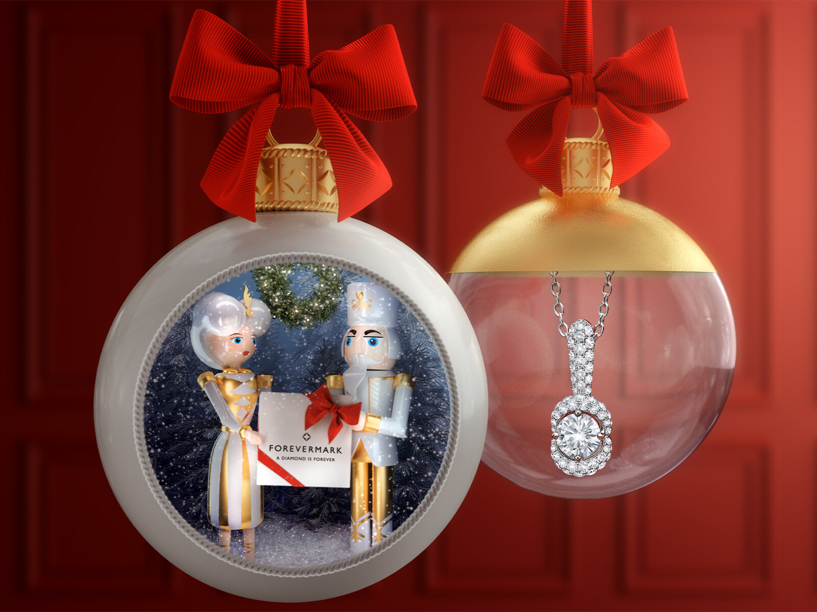 今年聖誕，Forevermark永恒印記特別推出了一系列賞心悅目的精緻鑽飾。