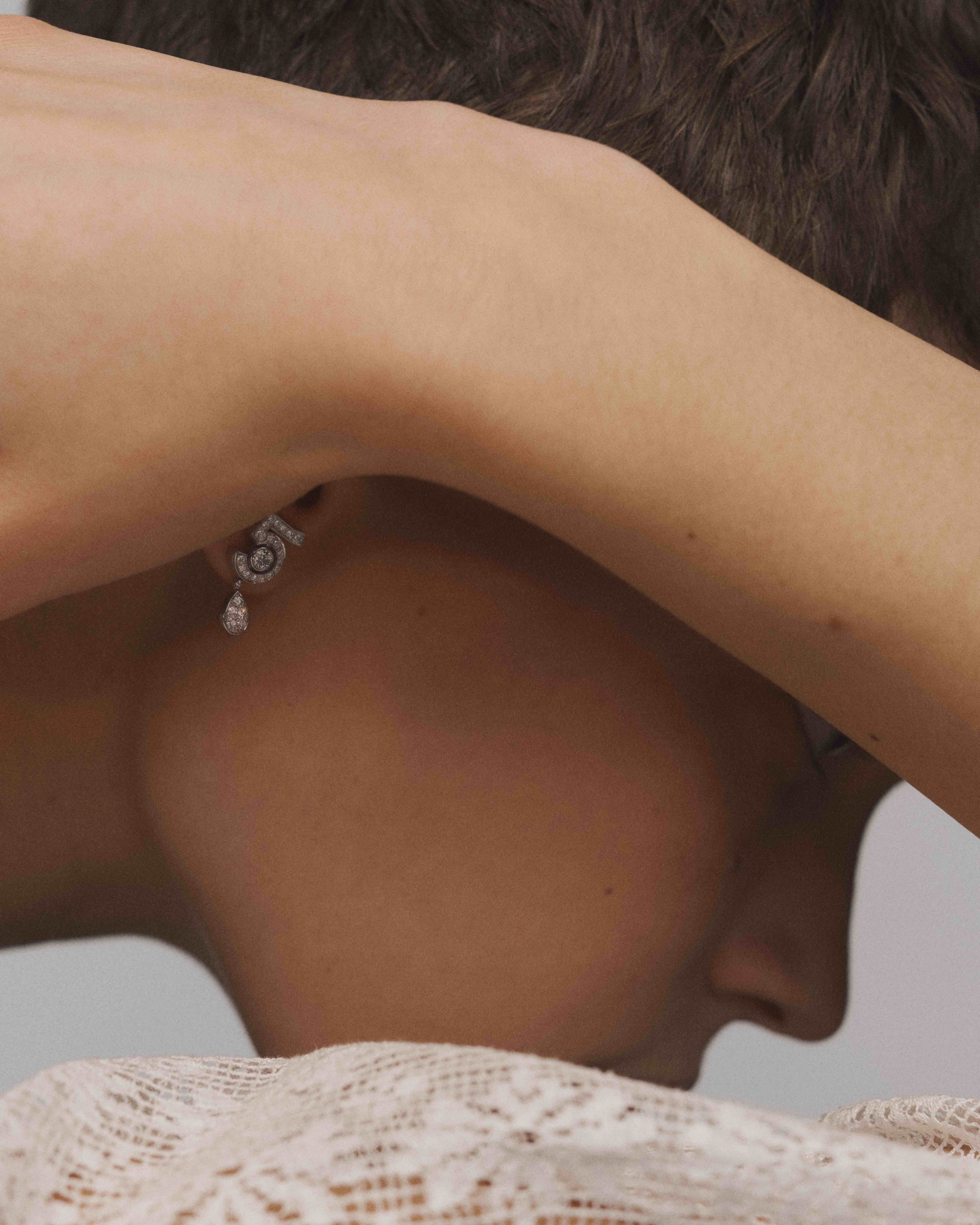 Chanel Eternal可轉換配戴方式的N°5耳環