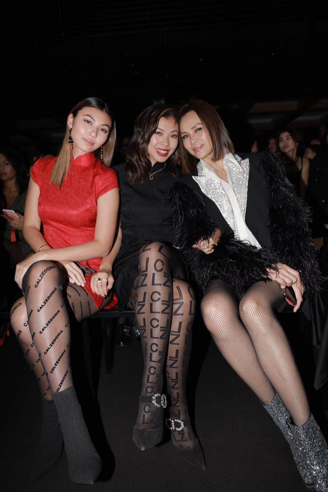 品牌代言人王麗嘉（Irisa Wong）、時尚達人王曼喜（Kayla Wong）與名模馬詩慧（Janet Ma）三母女