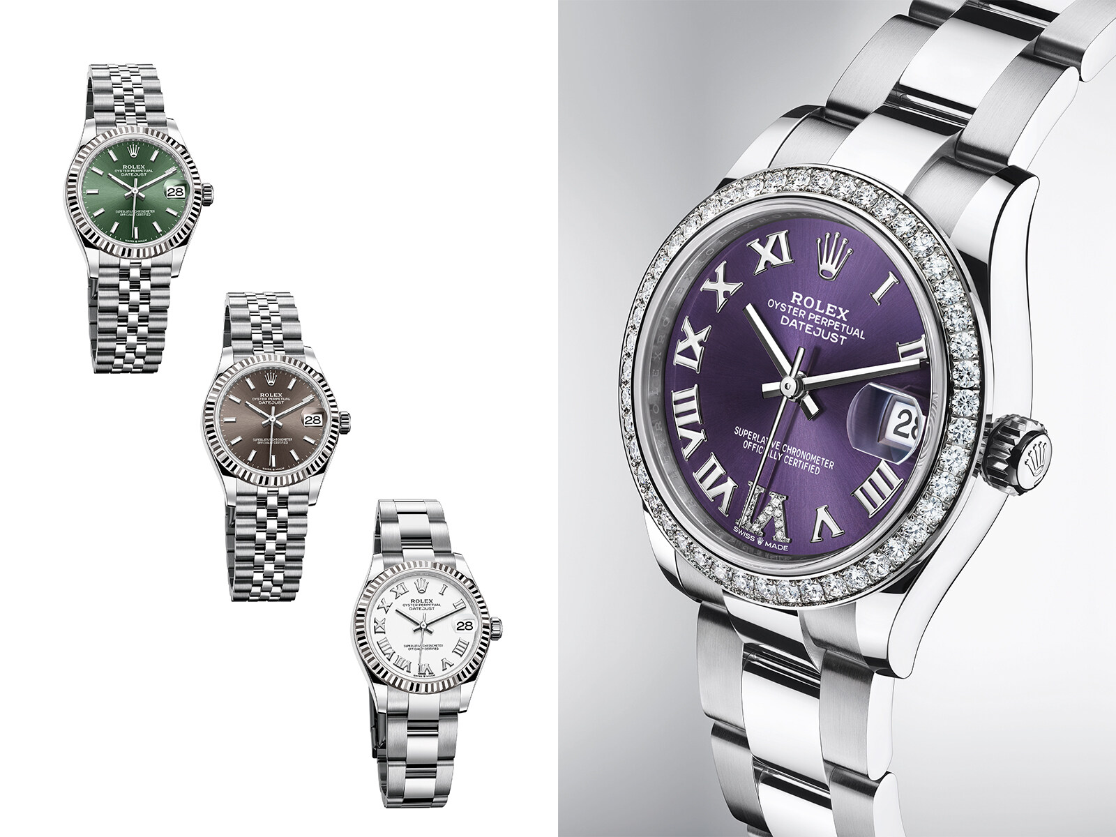 為經典美學着色！Rolex全新Oyster Perpetual Datejust 31腕錶