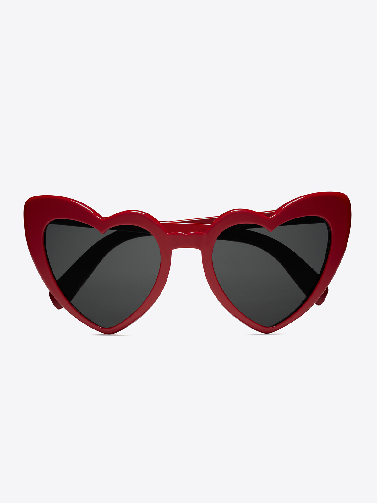 70、80風格的紅色心形太陽眼鏡，充滿玩味與復古氣息！Loulou紅色太陽眼鏡 $3