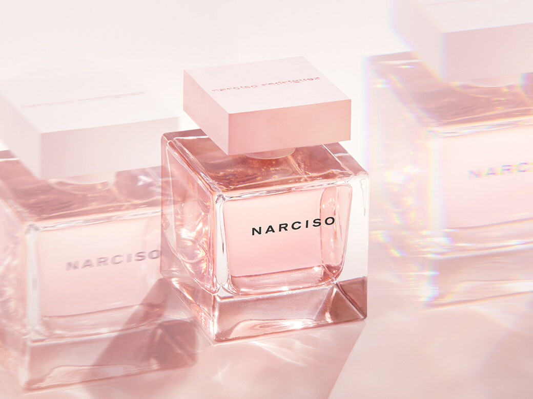 讓女性魅力昇華！ narciso rodriguez Parfums NARCISO香氛系列新成員 NARCISO cristal 淡香精，散發如水晶一樣的純淨氣 息