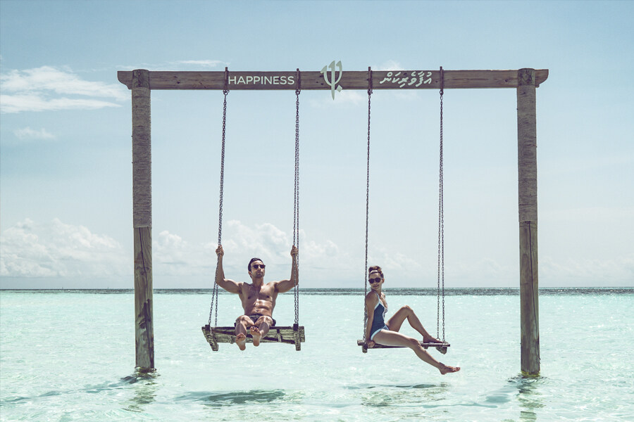 在Club Med Finolhu，你可以與摰愛締造專屬你們的快樂回憶。